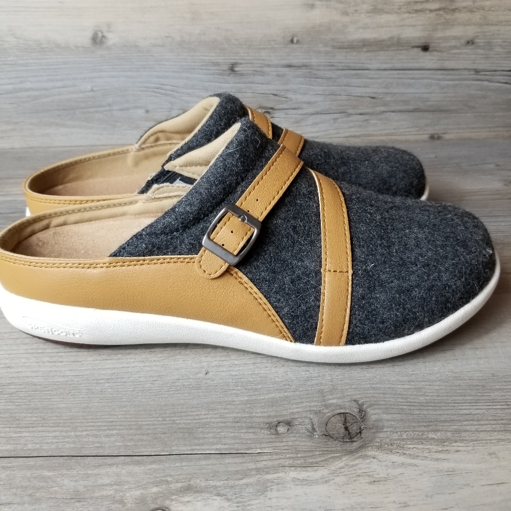 Spenco Ashton Wool Slip-On Mules
